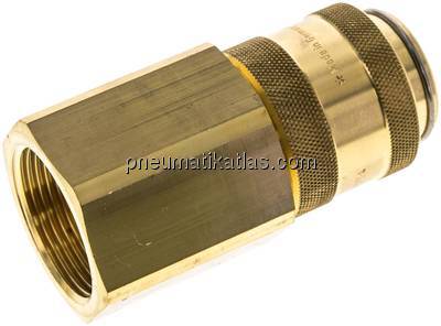 Kupplungsdose (NW19) G 1-1/4"(IG), Messing