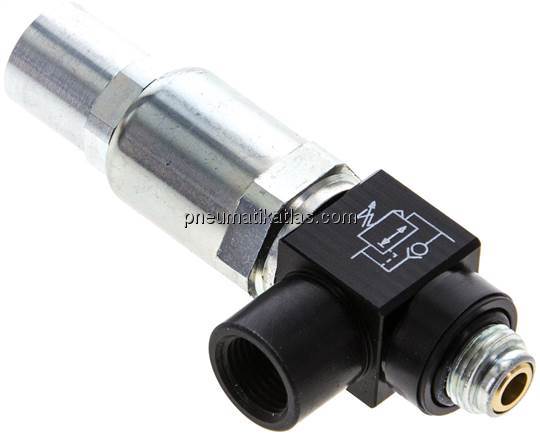 Luft-Sparventil G 1/8"-G 1/8"