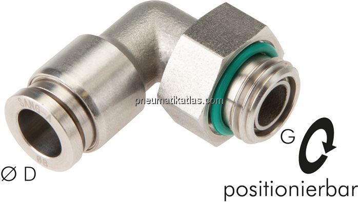 Exemplarische Darstellung: L-Steckverschraubungen 