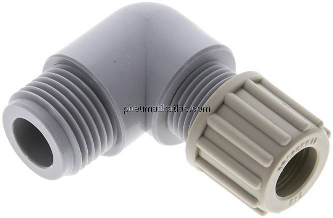 Winkel-Verschraubung G 1/2"-12x9mm, PA