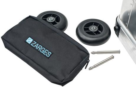 Rollen Set 125 mm für ZARGES K 424 XC alle Größen