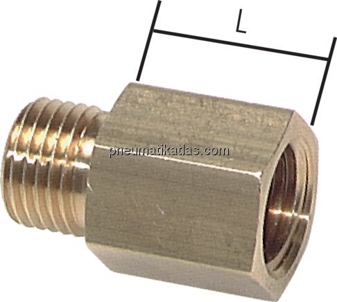 Exemplarische Darstellung: Gewindeverlängerung (Me