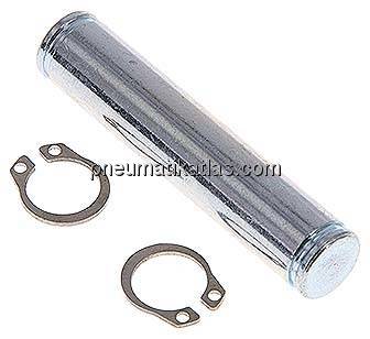 ISO 15552-Bolzen 40 mm, Stahl verzinkt