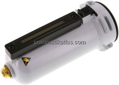 FUTURA Metallbehälter mit Sichtrohr, kein Ablass