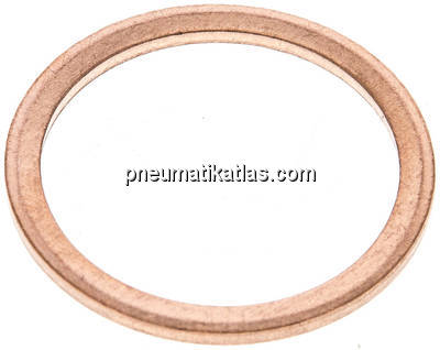 Dichtring aus Kupfer (26,3x31,9x2 mm)