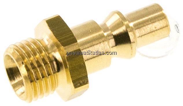 Kupplungsstecker (ARO/ORION) G 1/4"(AG), Messing