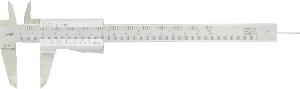 Taschenmess.Momentf. 150mm rostfrei RT HP