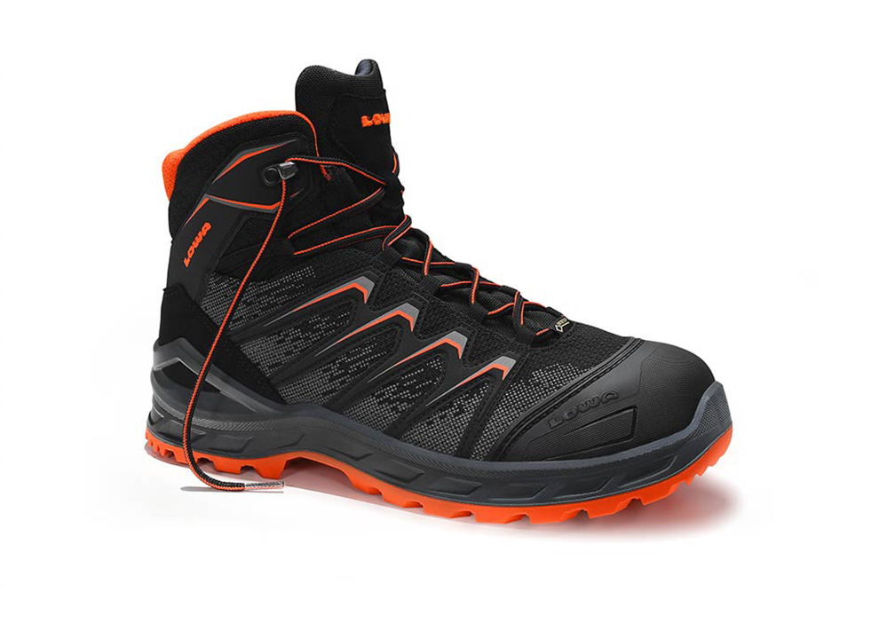 Sicherheitsschnürstiefel LARROX Work GTX black Mid S3 CI