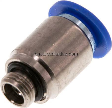 Gerader Steckanschluss G 1/8"-10mm, IQS-Standard m. Innens.