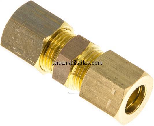 Gerade Klemmringverschraubung 8 (M12x1)mm, Messing