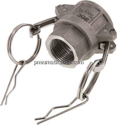 Kamlock-Kupplung (D) Rp 3/4"(IG), Aluminium