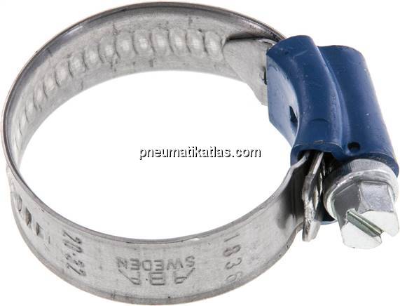 12mm Schlauchschelle 20 - 32mm, Stahl verzinkt (W1) (ABA)