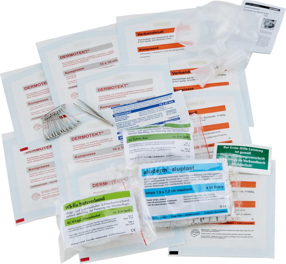 Füllung mit Erweiterung, DIN 13157