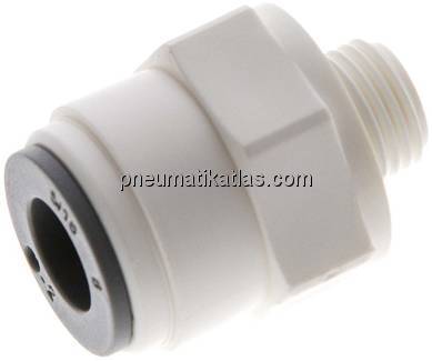 Gerader Steckanschluss G 1/8"-5/16" (7,94 mm), IQS-LE (EPDM-Dichtung)
