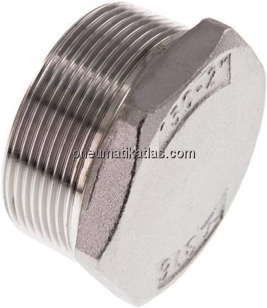 Verschlussstopfen Außenskt. R 2", 1.4408