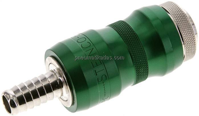 Sicherheits-Kupplungsdose (NW7,2) 10mm Schlauch m. HSV