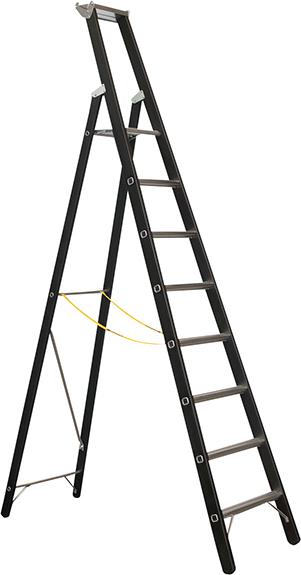 Stehleiter Megastep S 8 Sprossen Arbeitshöhe 4,15 m