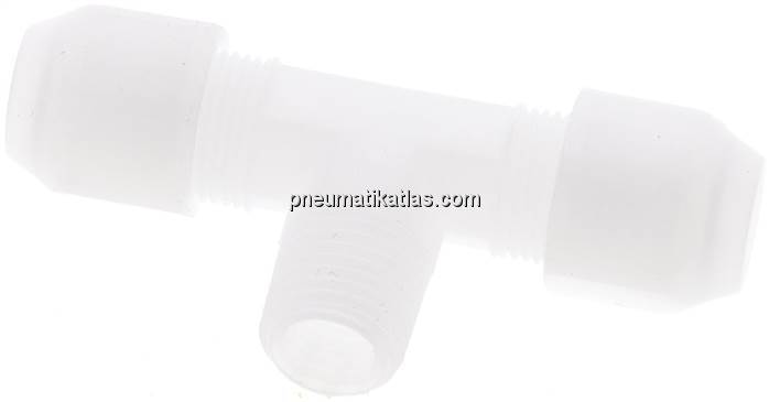 T-Verschraubung R 1/4"-8x6mm, Polypropylen