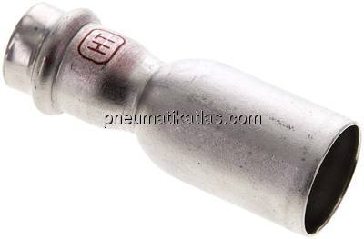 Pressfitting Reduziernippel 28x18mm (außenxinnen)