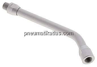 Verlängerungsrohr, gebogen, 150 mm ohne Düse