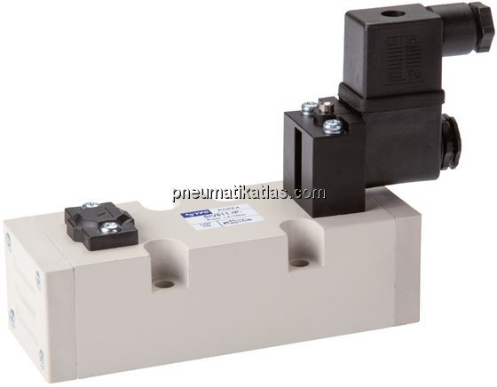 Exemplarische Darstellung: 5/2-Wege ISO-Magnetvent