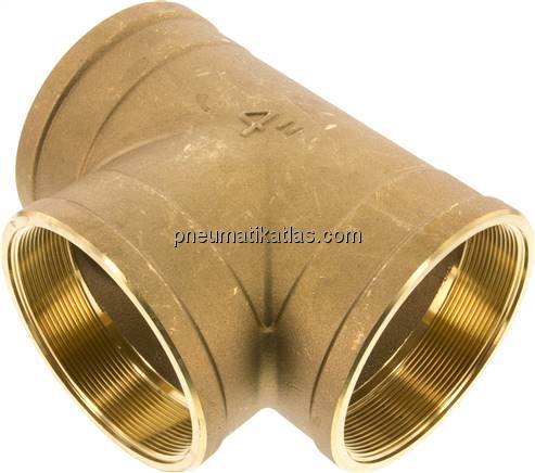 T-Stück G 4" (IG), Messing