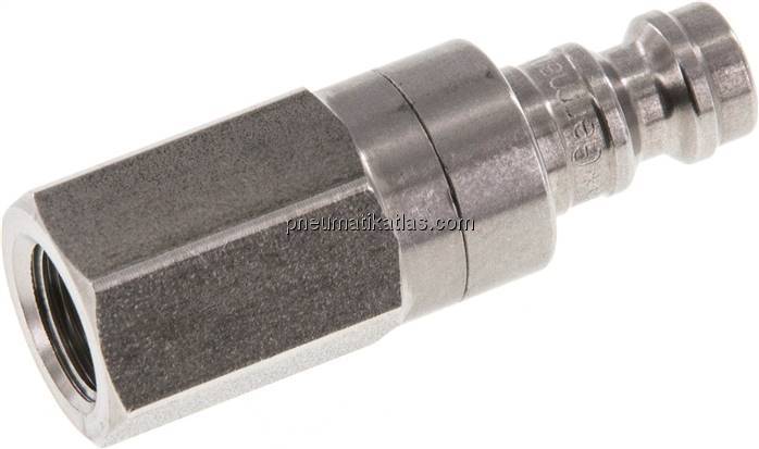 Kupplungsstecker (NW5) G 1/8"(IG), Edelstahl