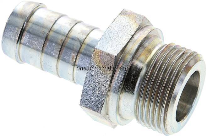 Schlauchnippel G 3/4" AG (Dichtkante), 17 - 18mm