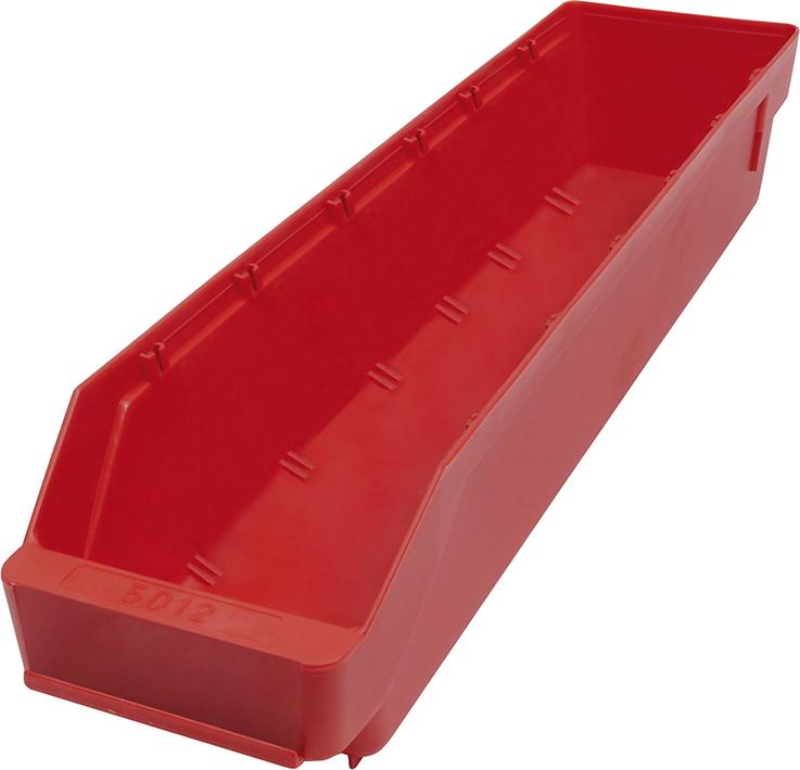 Kleinteilekasten B120xT500xH95 mm rot