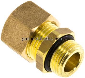 Gerade Klemmringverschraubung G 3/8"-12 (M18x1,5)mm, Messing