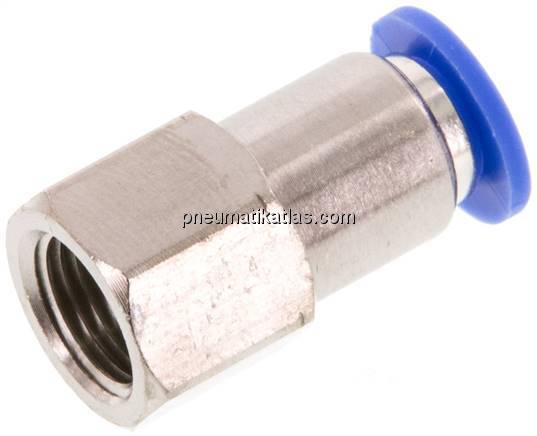 Steckanschluss m. Innengew. G 1/8"-6mm, IQS-Standard