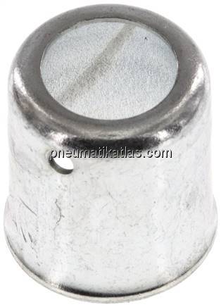 Schlauchhülse für Niederdruckschlauch DN8(14,5 - 15mm) Stahl