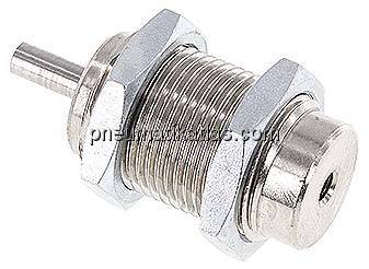Einschraub-Pneumatikzylinder Kolben 16mm, 15mm Hub