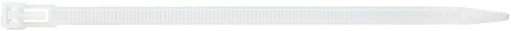 Kabelbinder Nylon natur 280x7,5mm a100Stück lösbar SapiSelco