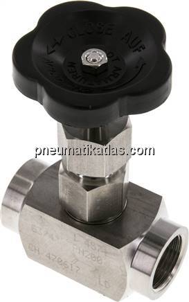 Nadel-Absperrventil, 1.4571, G 3/4", 0 - 200bar