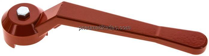 Kombigriff-rot, Größe 6, Standard (Stahl verzinkt und lackiert)