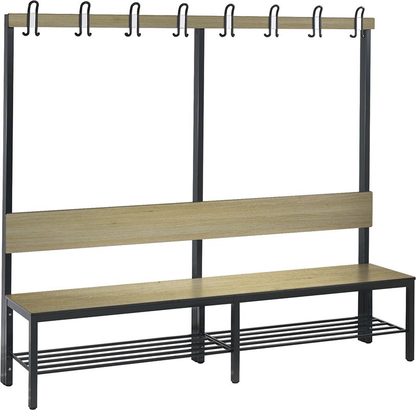 Garderobenschr. BasicPlusH1650xB1960xT407mm