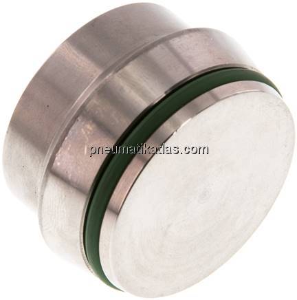 Verschlussstopfen ohne Mutter 35 L, 1.4571