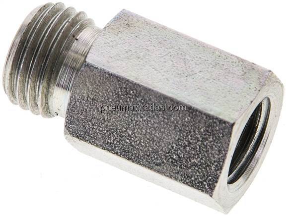 Aufschraub-Schneidringverschr. M 12x1,5-8 L (M14x1,5), ohne Mutter & Schneidring