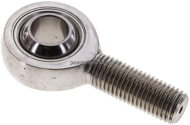 Gelenkkopf, Außengewinde M 16, Edelstahl