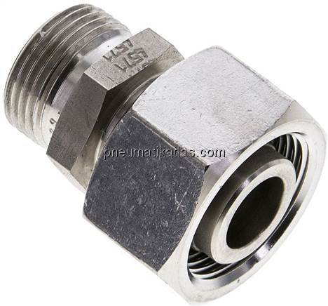 Reduziereinsatz 18 L-15 L (M22x1,5), ohne Mutter & Schneidring, 1.4571