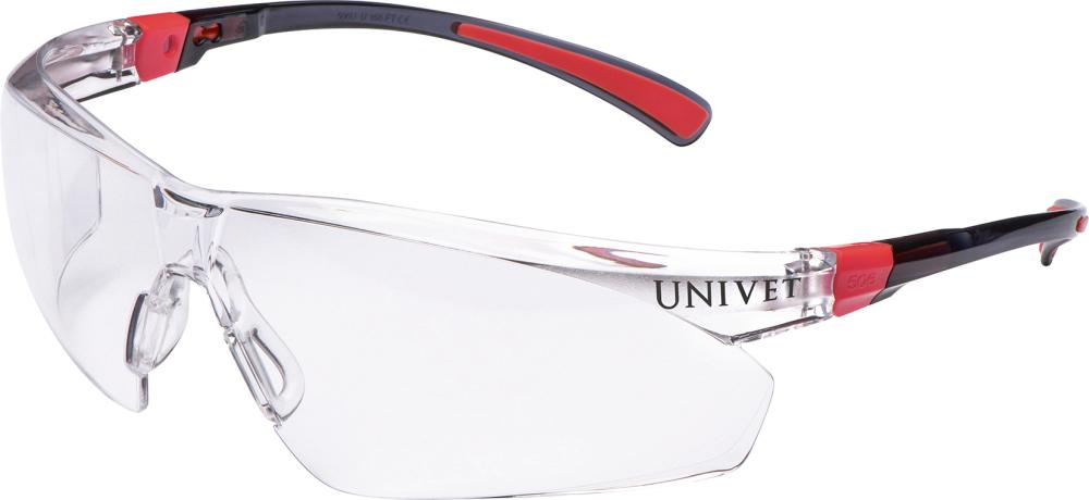 Brille 506 UP schwarz rot