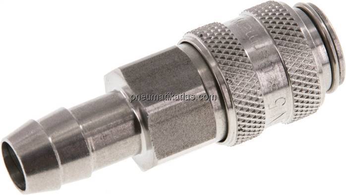 Kupplungsdose (NW5) 9 (3/8")mm Schlauch, Edelstahl