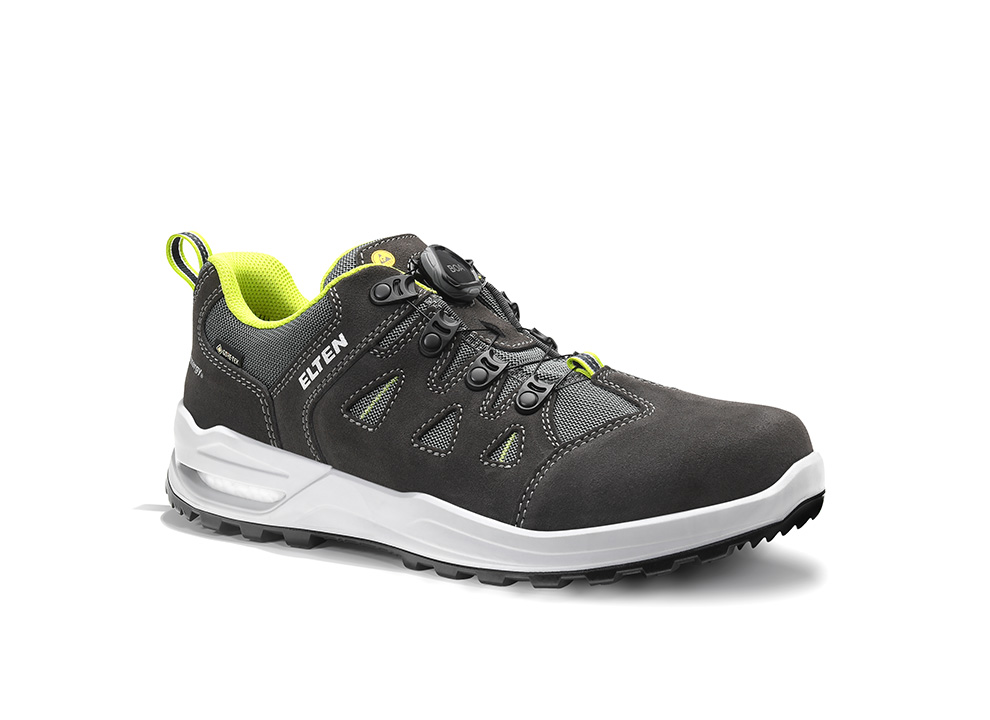 Berufshalbschuh RILEY XXF BOA® GTX grey-lime Low ESD O2 WR CI