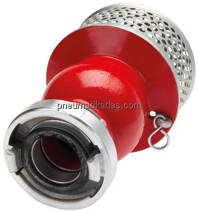 Exemplarische Darstellung: Storz-Saugkörbe mit Rüc