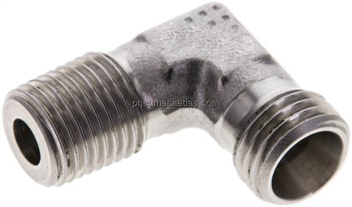 Winkel-Schneidringverschraub. R 1/4"-8 L (M14x1,5), ohne Mutter & Schneidring, 1