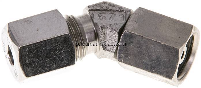 Einstellb. 45°-Schneidringverschraubung 6 S (M14x1,5), 1.4571