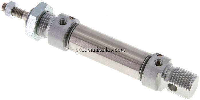 ISO 6432-Zylinder, doppeltwirkend, Kolben 16mm,Hub 20mm