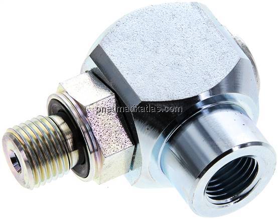 Hochdruck-Winkel-Drehgelenk G 1/4" Stahl verzinkt