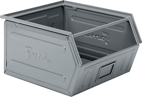 STAHLBEHÄLTER GR.5P4 GRAU RAL7000 MM B=450 T=520 H=300